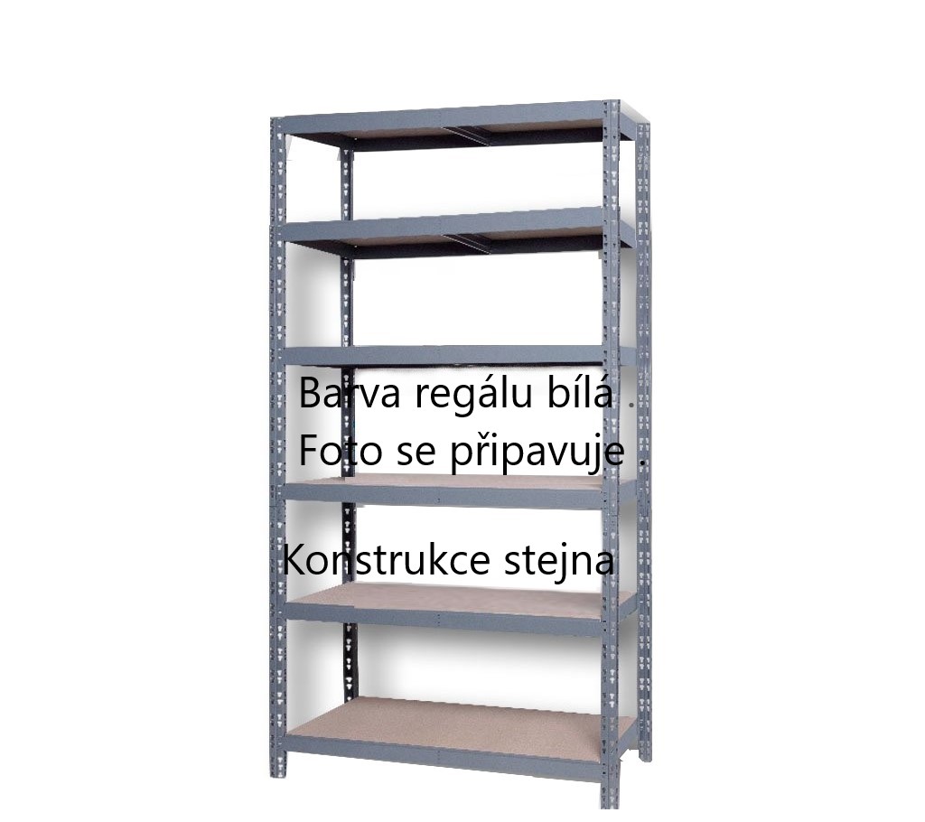 Skladovací nekonečný regál 5 - policový 220x90x40 300Kg/police