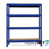 Nekonečný priemyselný regál 4 - policový 200x140x80 800Kg/polica